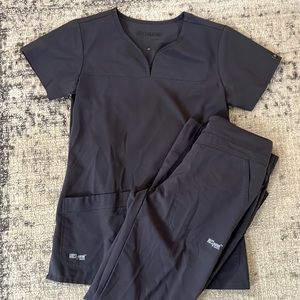 Greys Anatomy signature scrub set. Worn 9 months. Size XS